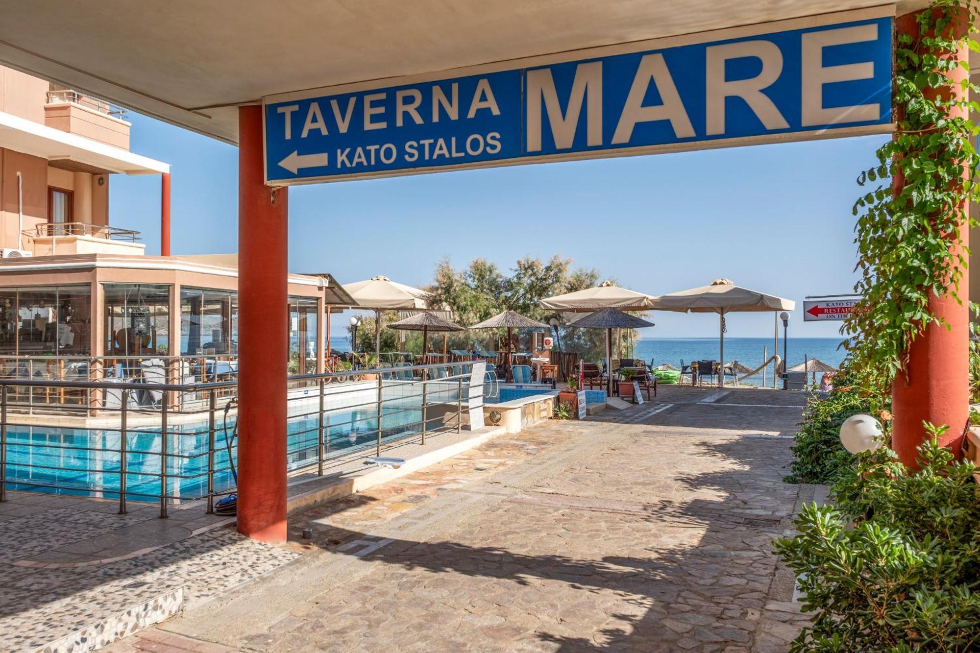 Kato Stalos Mare Exterior foto